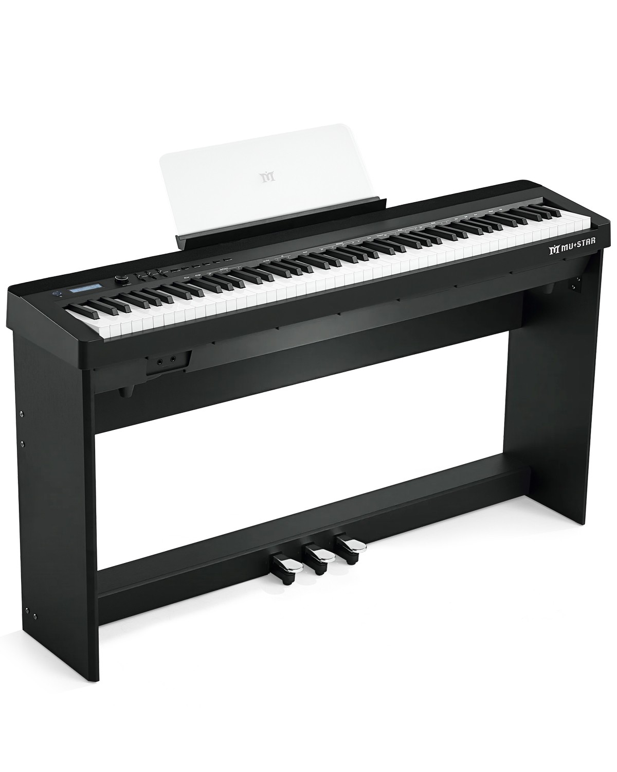 Black 88-Key Fully Weighted Graded Hammer Action Digital Piano Electric Keyboard