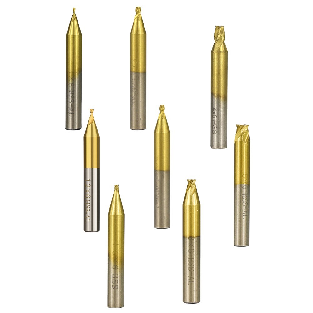 Milling Cutter for Key Cutting Machines 1pc with 6mm Shank for Performance