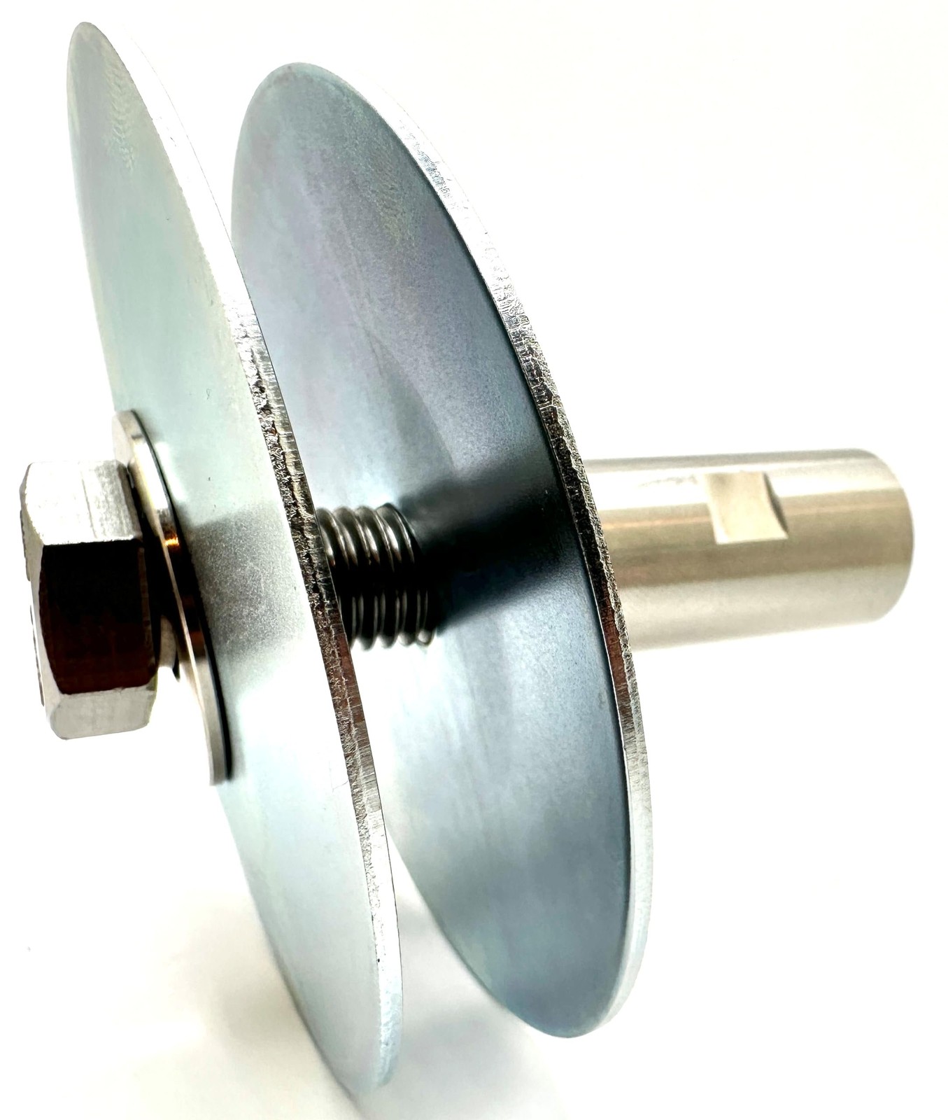 Pro-Graad Stainless Steel 5/8”-11 Angle Grinder Buff Extender Kit, Airway...