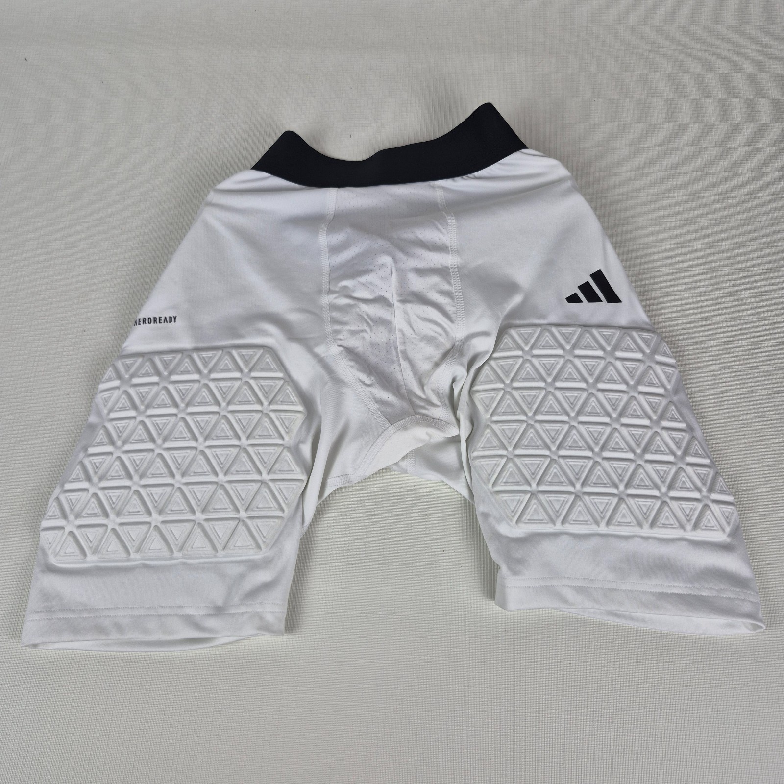 Adidas Integrated Padded Football Compression Shorts Men's 3XL IM3608 White NWT