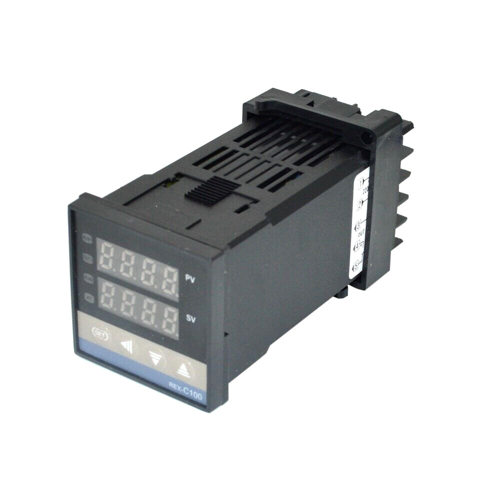 PID Digital Temperature Temp Controller REX-C100 K type thermocouple SSR output
