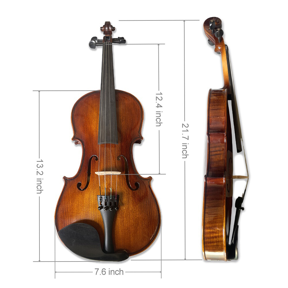 #special offer 3/4 Size Violin Kit 4 String Solid wood Violin Ebony Maple