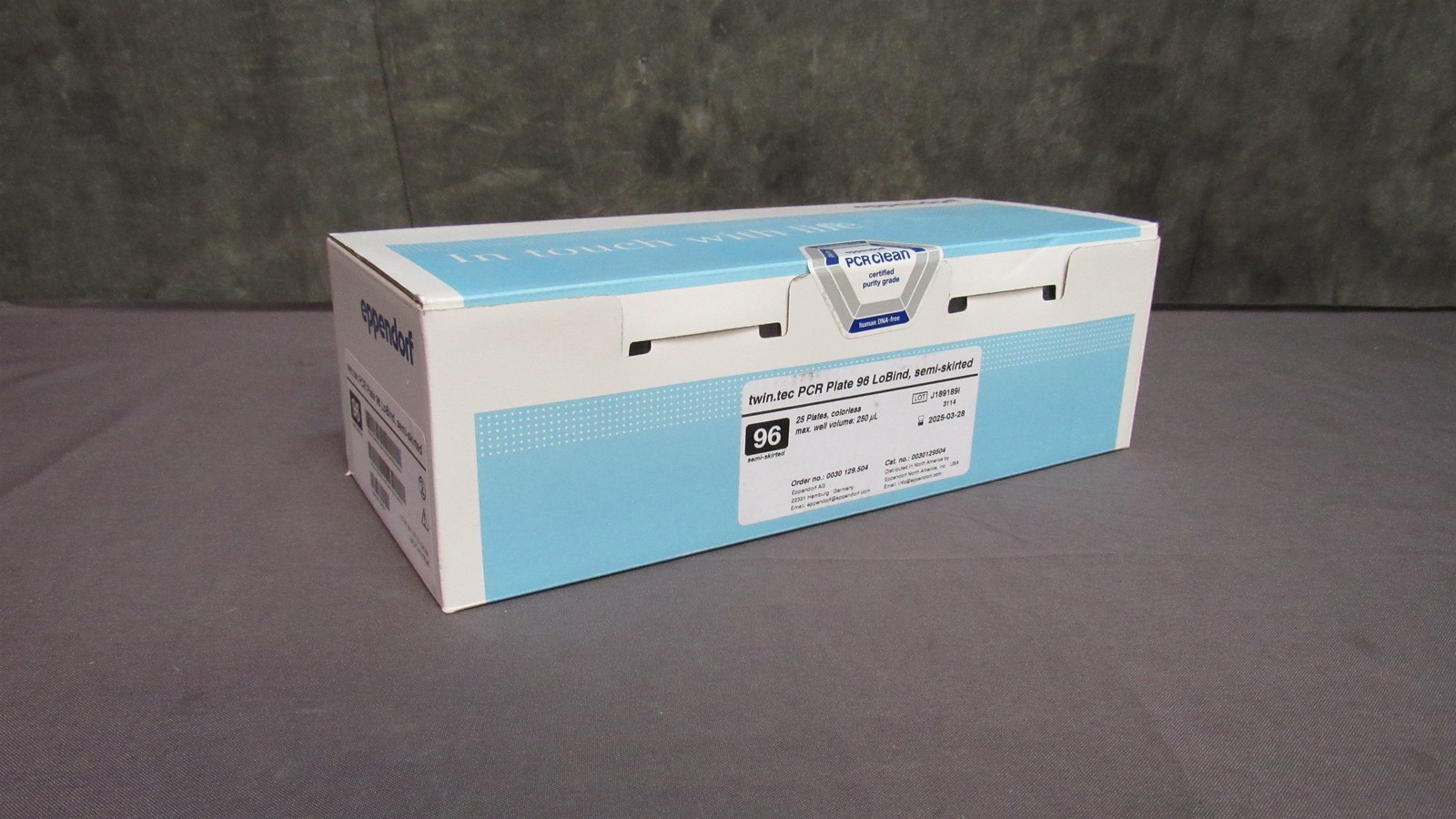 * New Eppendorf twin.tec PCR Plate 96 LoBind 250 μL Cat#0030129504