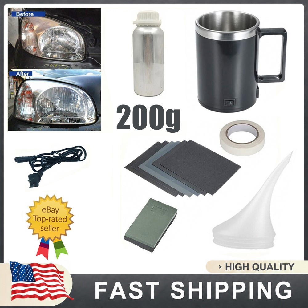 Car Lamp Restoration Kit Headlight Polishing 200g For Headlight Lamps New