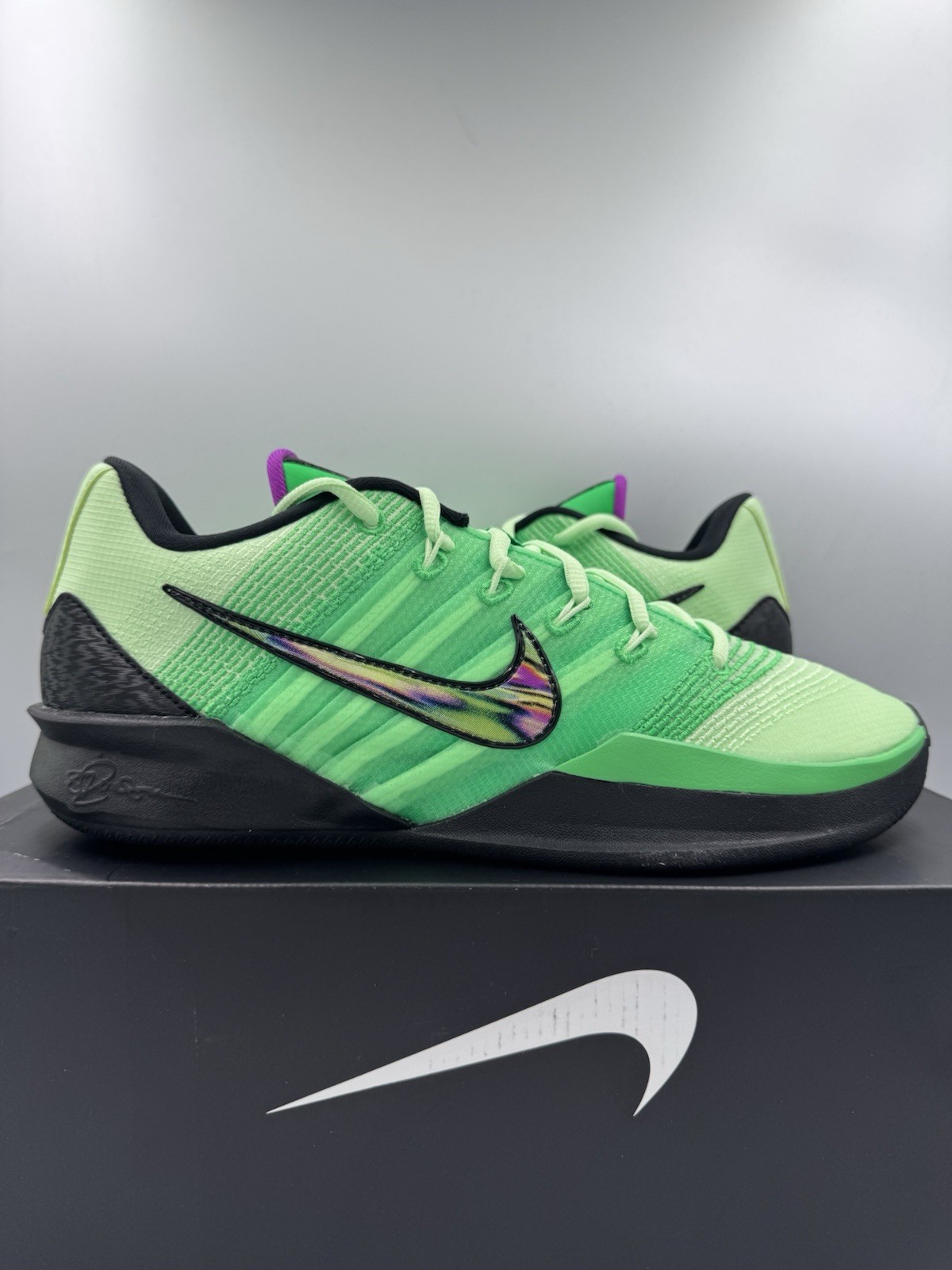 Nike Sabrina 3 Gamer Green Shock Black Vapor Green II3985-300 Size 10 Women