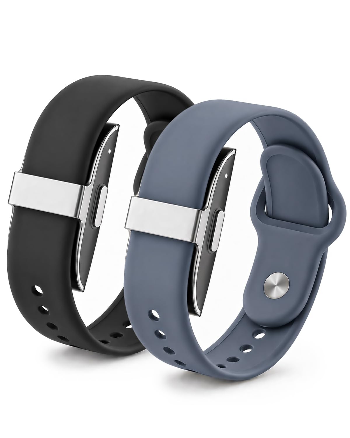 2PCS Silicone Band Compatible with Hume Band Replacement Strap, Soft Waterpro...