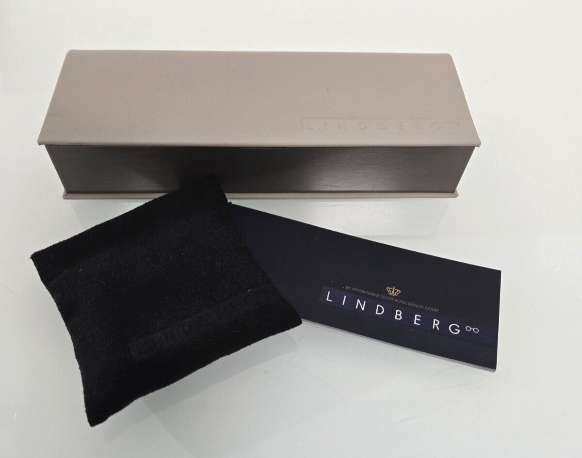 NEW! LINDBERG Eyeglass-Sunglasses Case