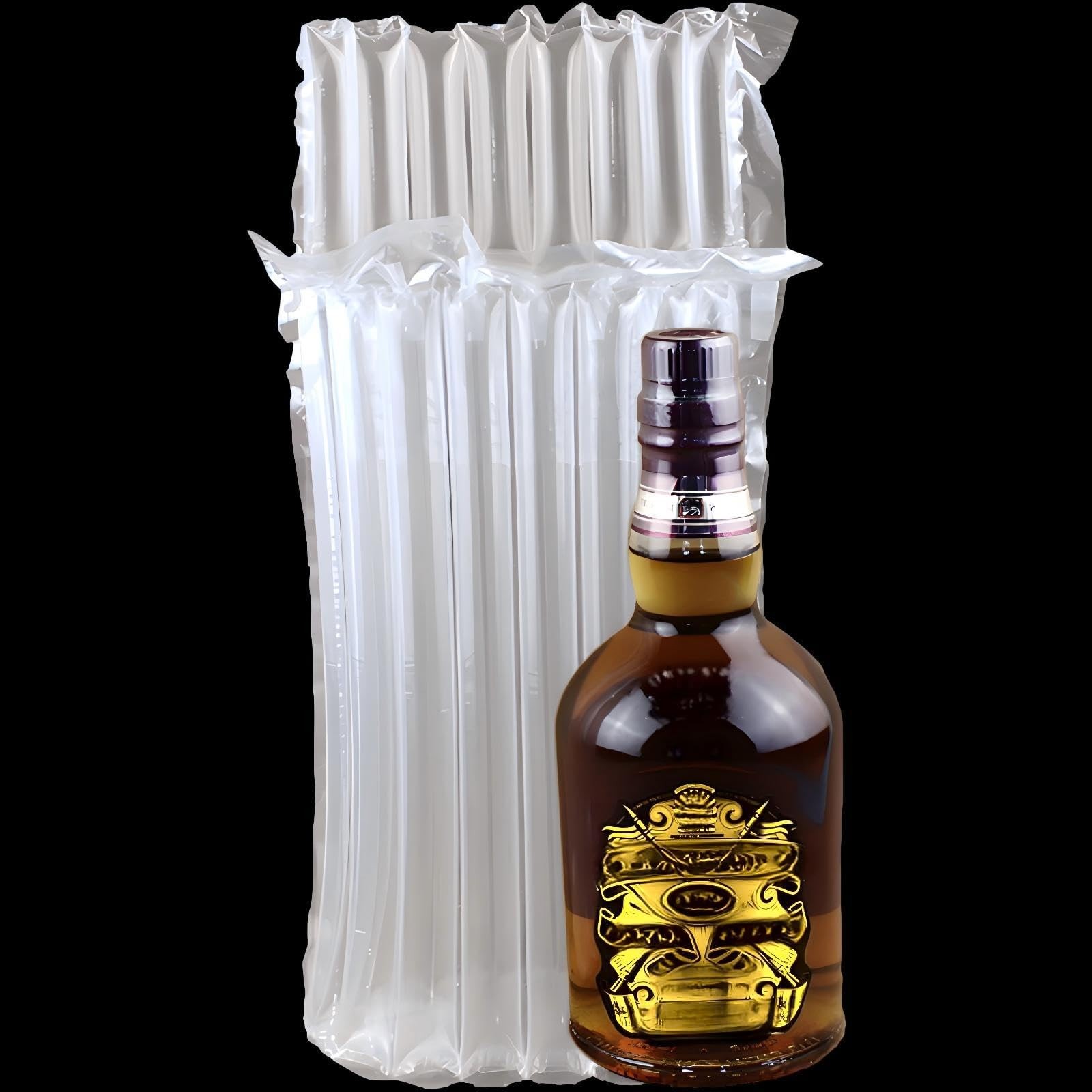 10 Pack with Hand Pump 9.8"×3.9" Inflatable Bottle Bags for Shipping Liquor W...