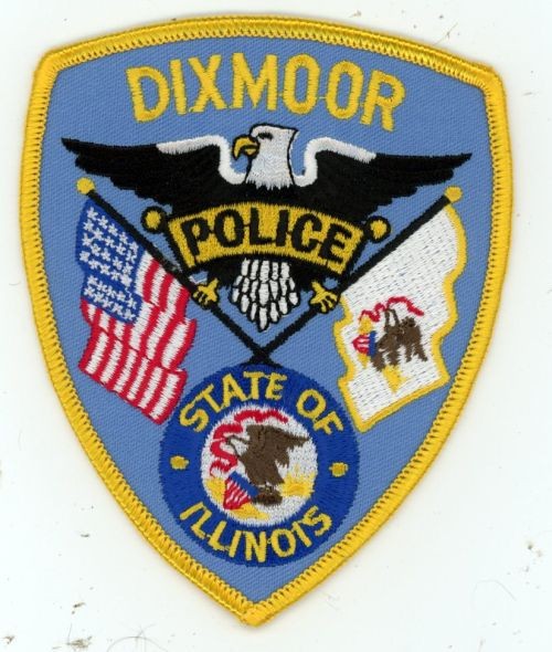 ILLINOIS IL DIXMOOR POLICE NICE SHOULDER PATCH SHERIFF