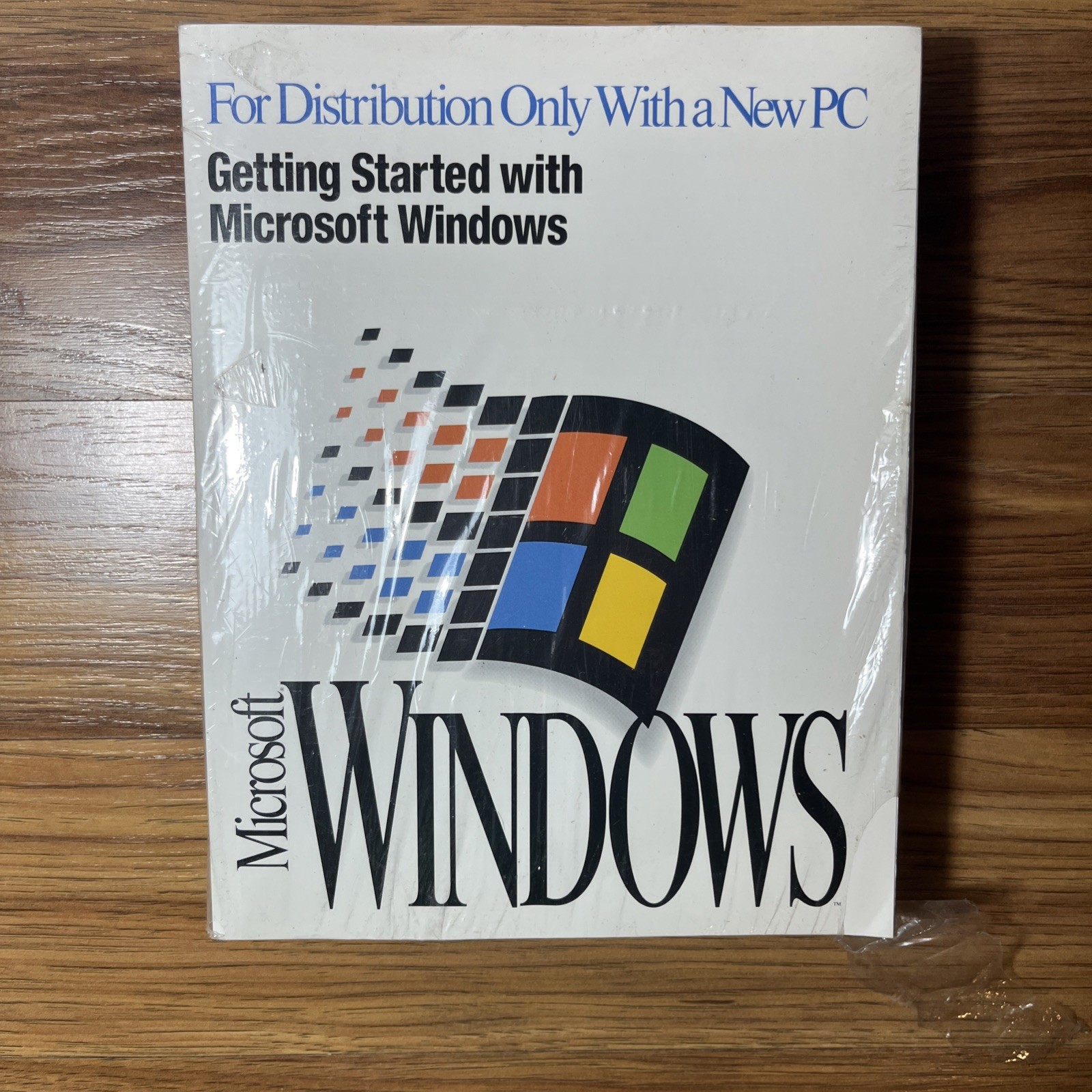 Microsoft Windows PC User's Guide New Sealed Vintage With CD Ships Fast