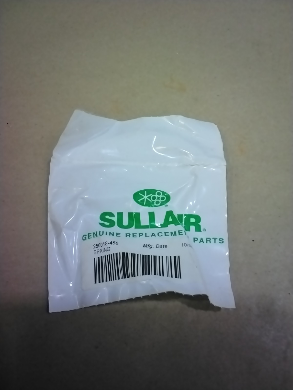 Sullair 250018-458 Genuine OEM Piston Spring