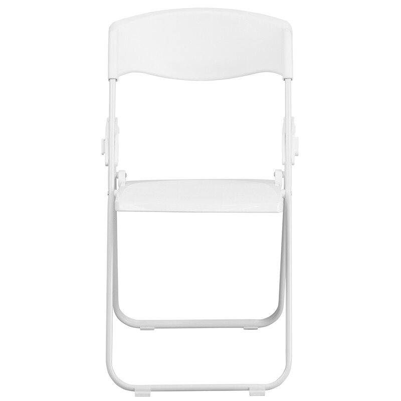 White Plastic Folding Chair
