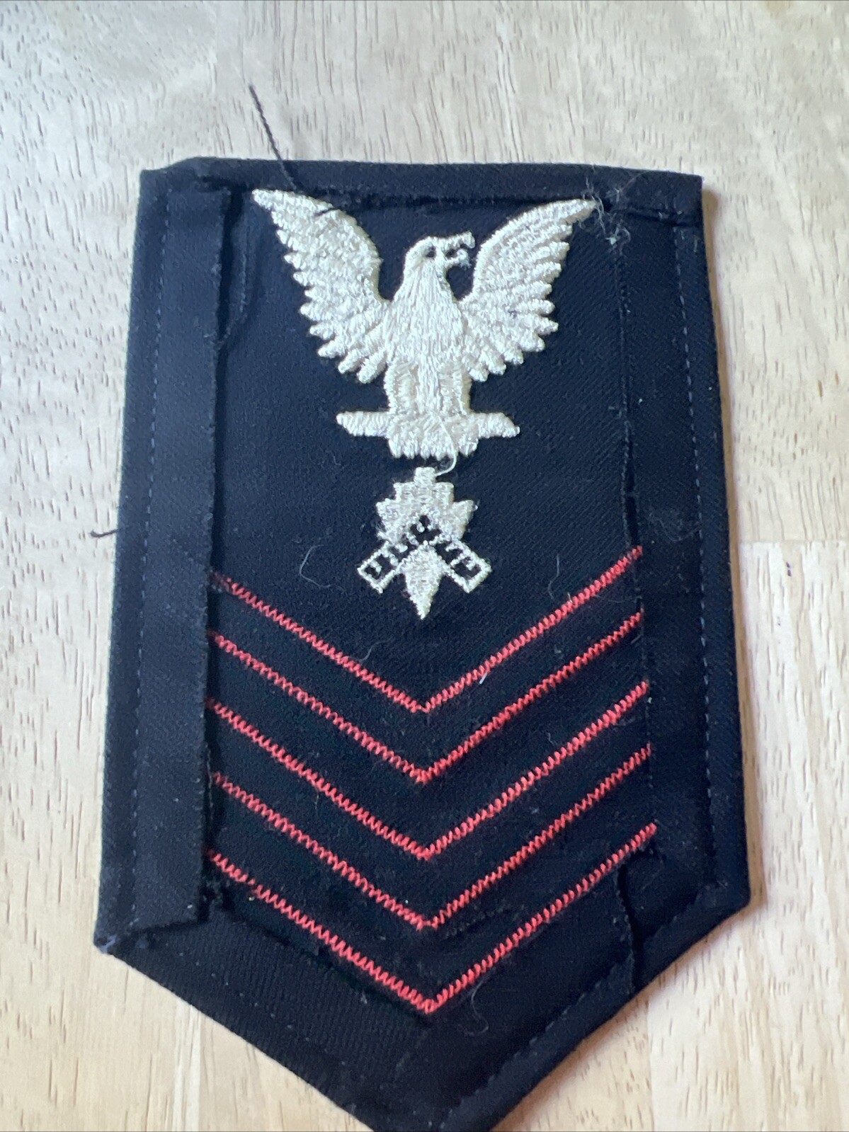 U. S. N. Navy 1ST Class Patch Unknown Dept.