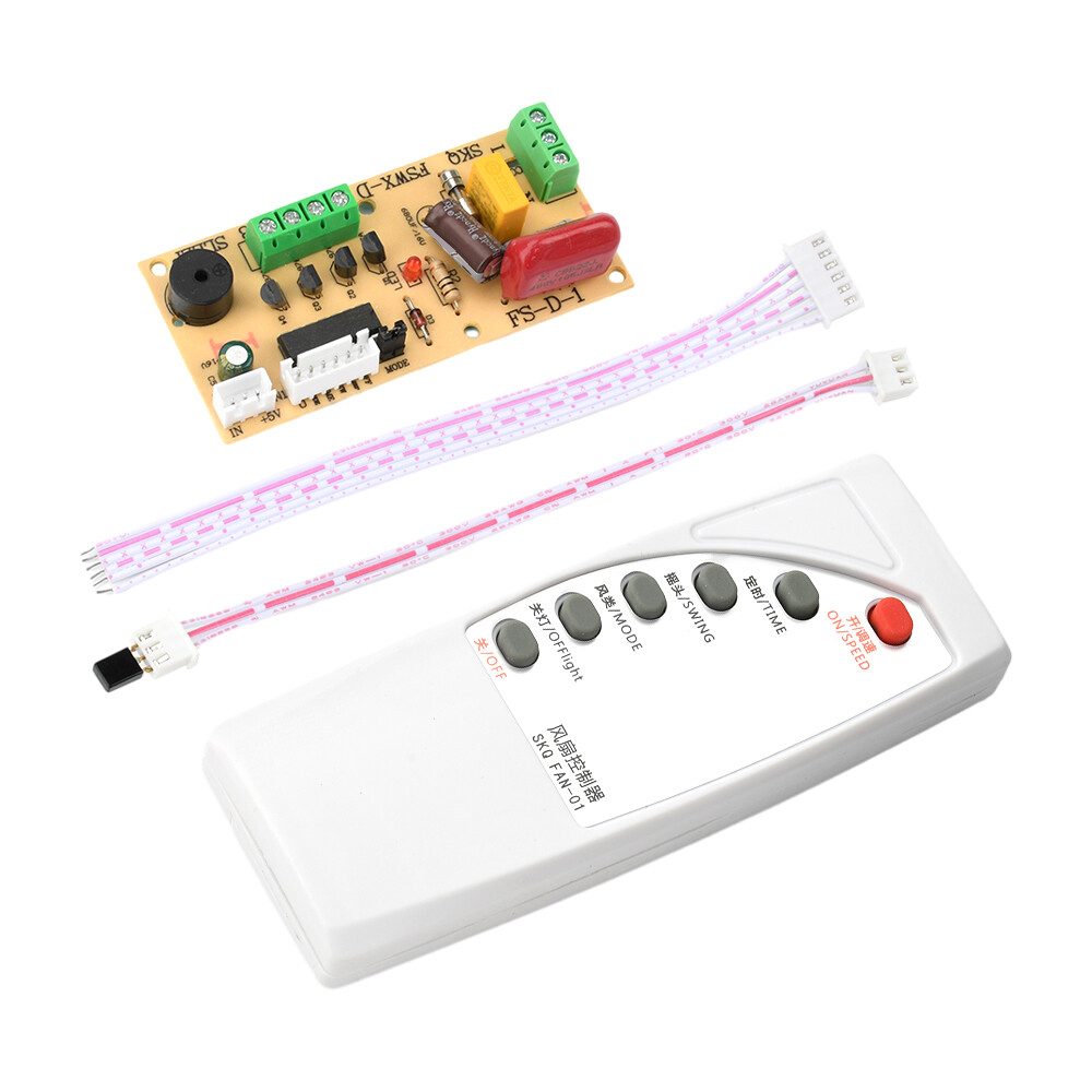 220V Universal Electric Fan Circuit Board Remote Control Modification Repair