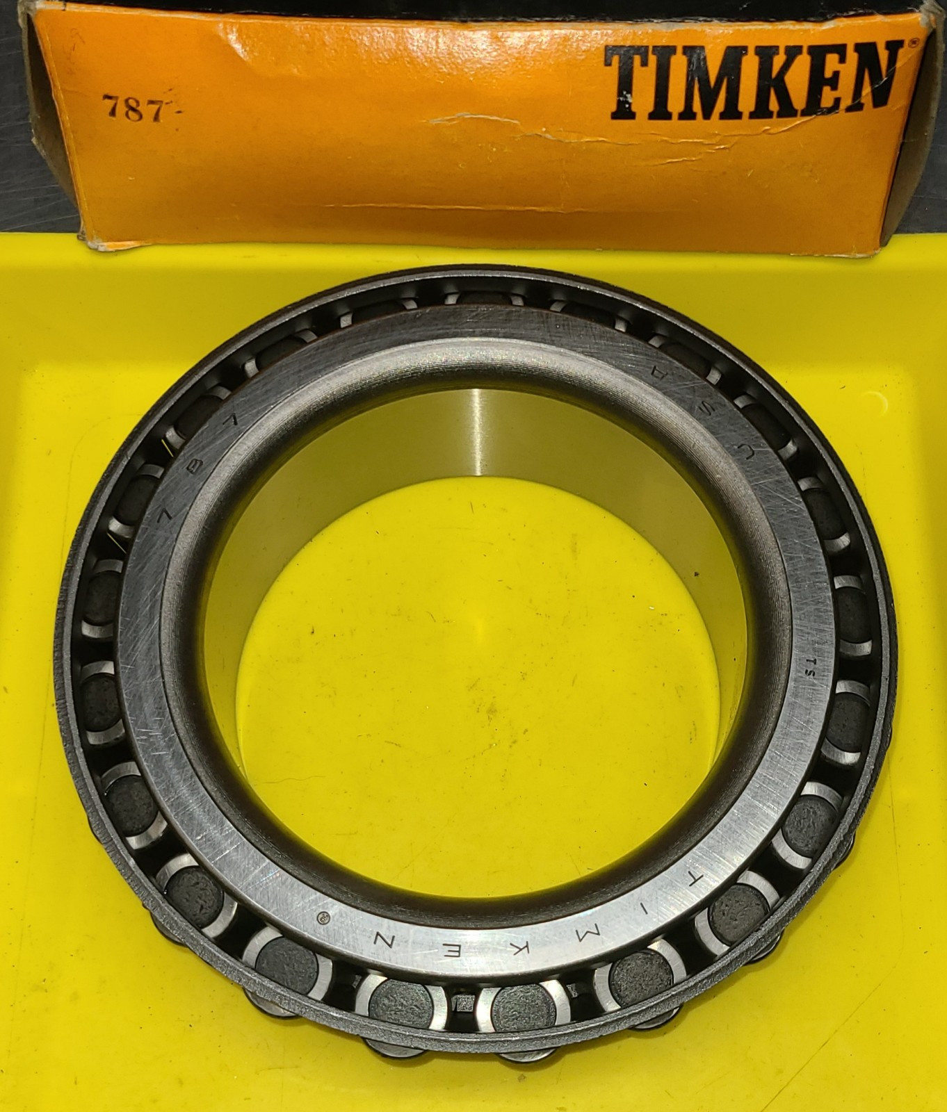 Timken 787 Tapered Roller Bearing Cone, 4.125" Bore, 1.89" Width