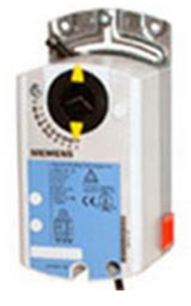 Siemens GDE161.1N Non-Spring Return OpenAir Damper Actuator, 44 lb-in, 24 VAC/DC