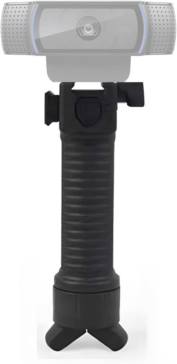 Bipod Picatinny Rail Mount Black Quick Detach Spring Loaded