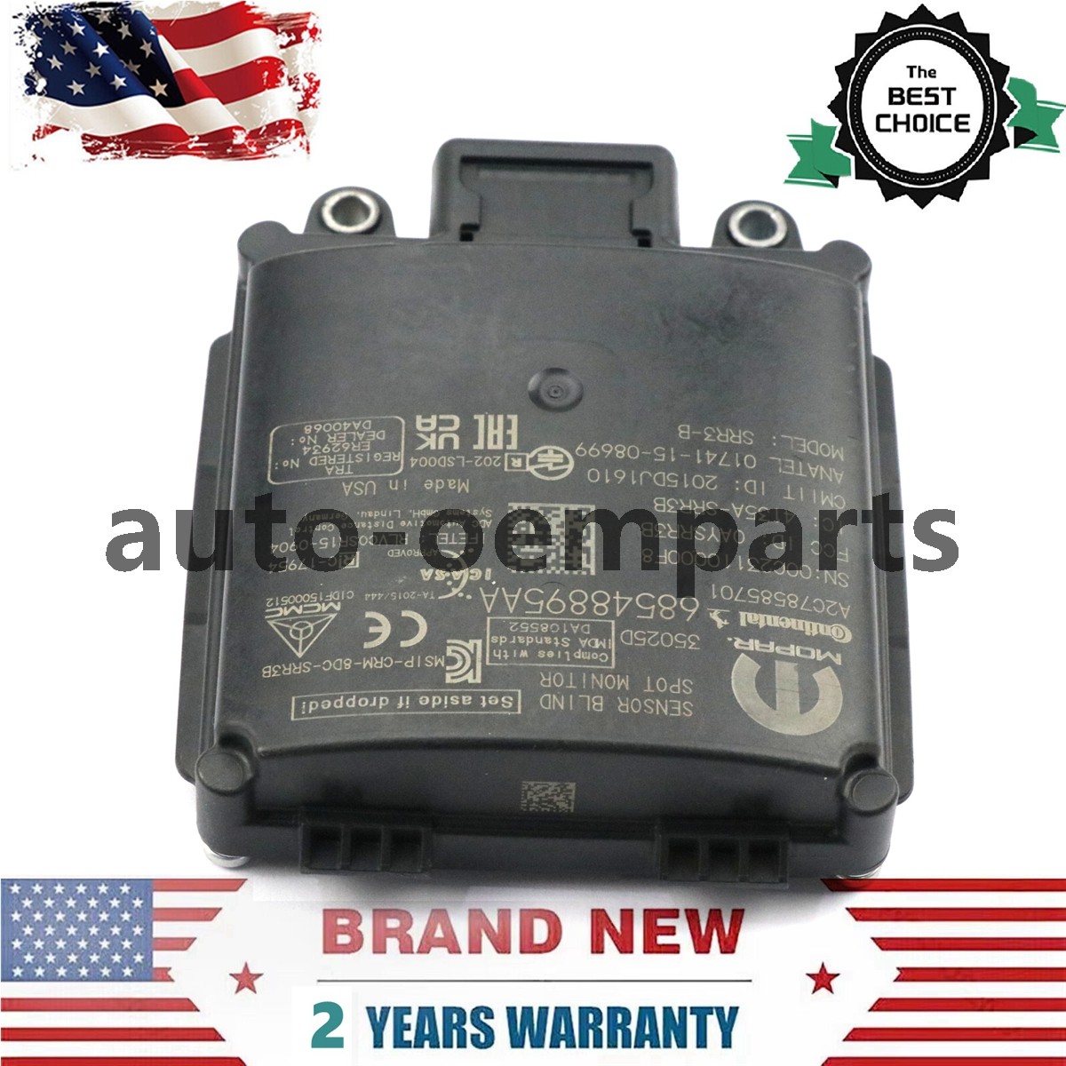 OEM Blind Spot Sensor Distance Detection Module for 2020-23 Dodge Ram 2500 3500