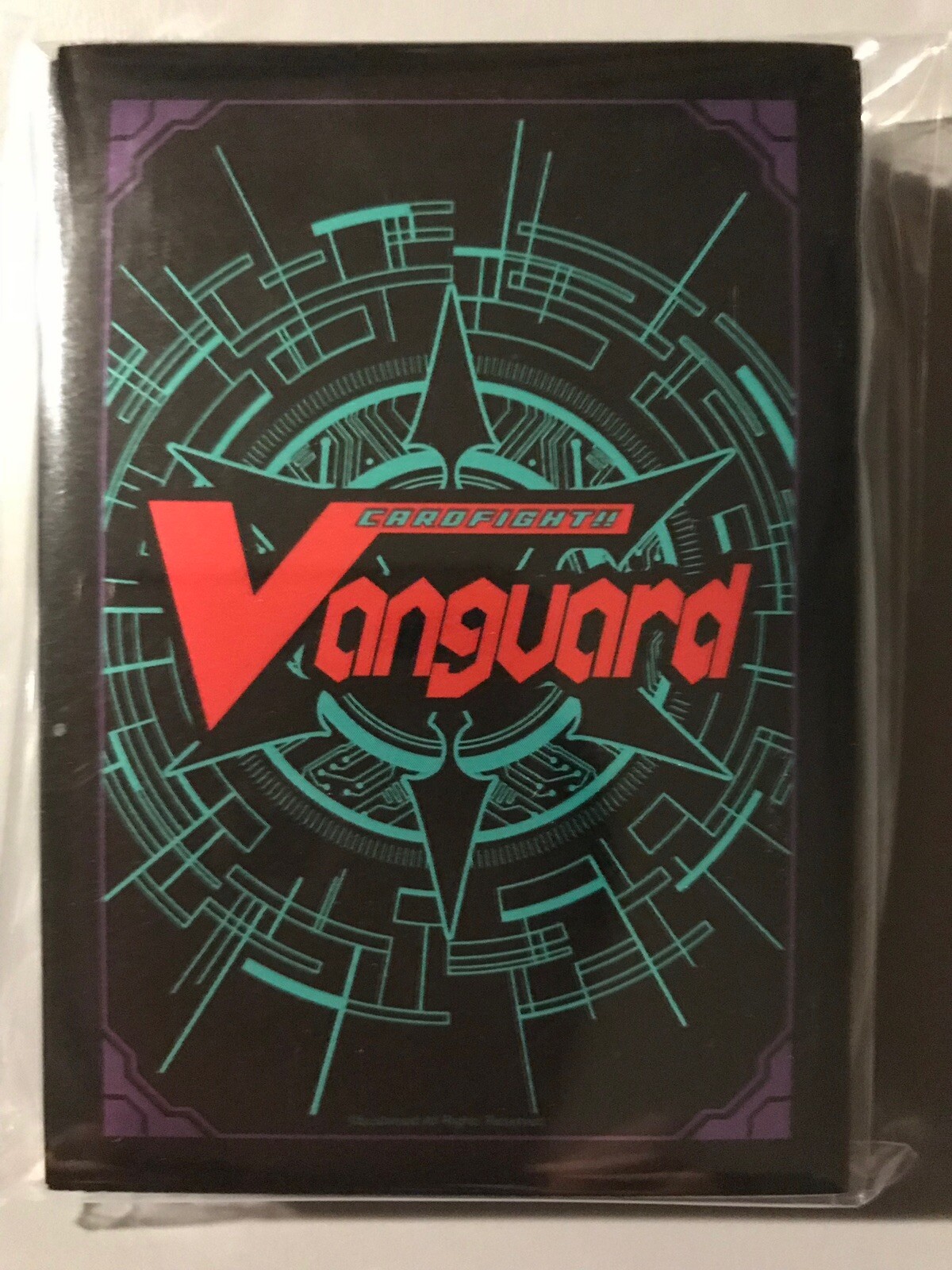 CARDFIGHT VANGUARD BLACK PURPLE BLASTER DARK PROMO SLEEVES (53 PCS)