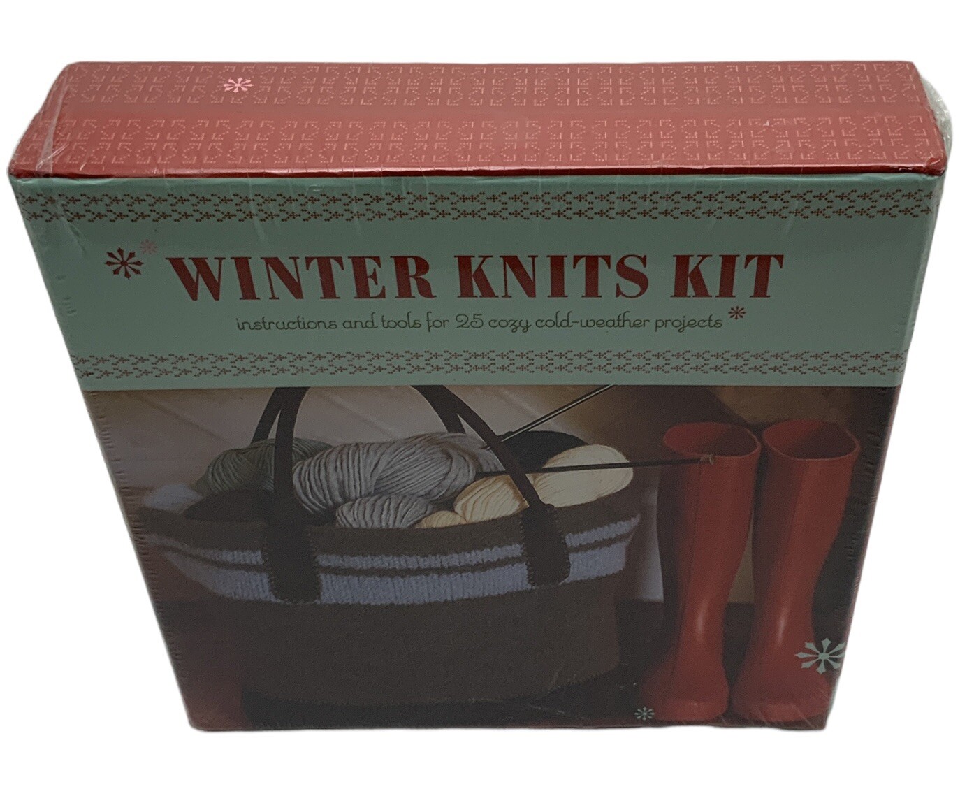 Winter Knits Kit Instructions & Tools for 25 Cozy Projects Holiday Patterns New