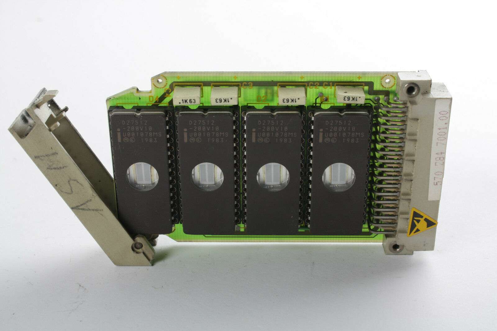 Siemens Sinumerik 800 6FX1128-4BC00 Eprom Module 256KB with 4X27512 Unprogrammed