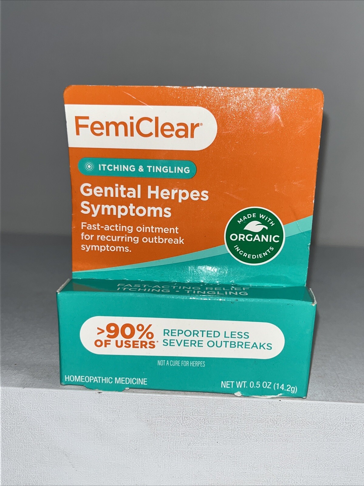 Sealed Femiclear For Itching & Tingling 0.5oz