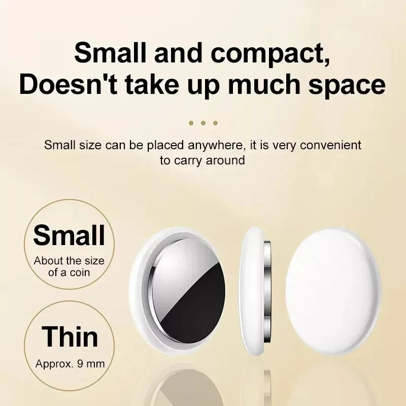 3 PACK Smart Air Tag GPS Bluetooth Tracking for Keys/ IOS & Android
