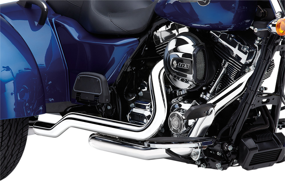Cobra Powerport Head Pipes Chrome Dual Head Pipes 6254