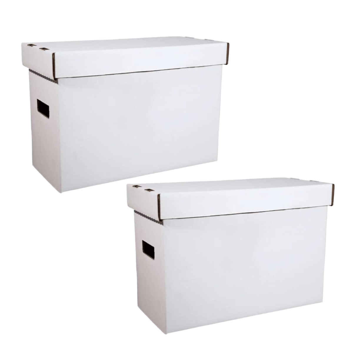 4-Pack Short Comic Book Storage Box Comic Box Woodhaven Trading Firm