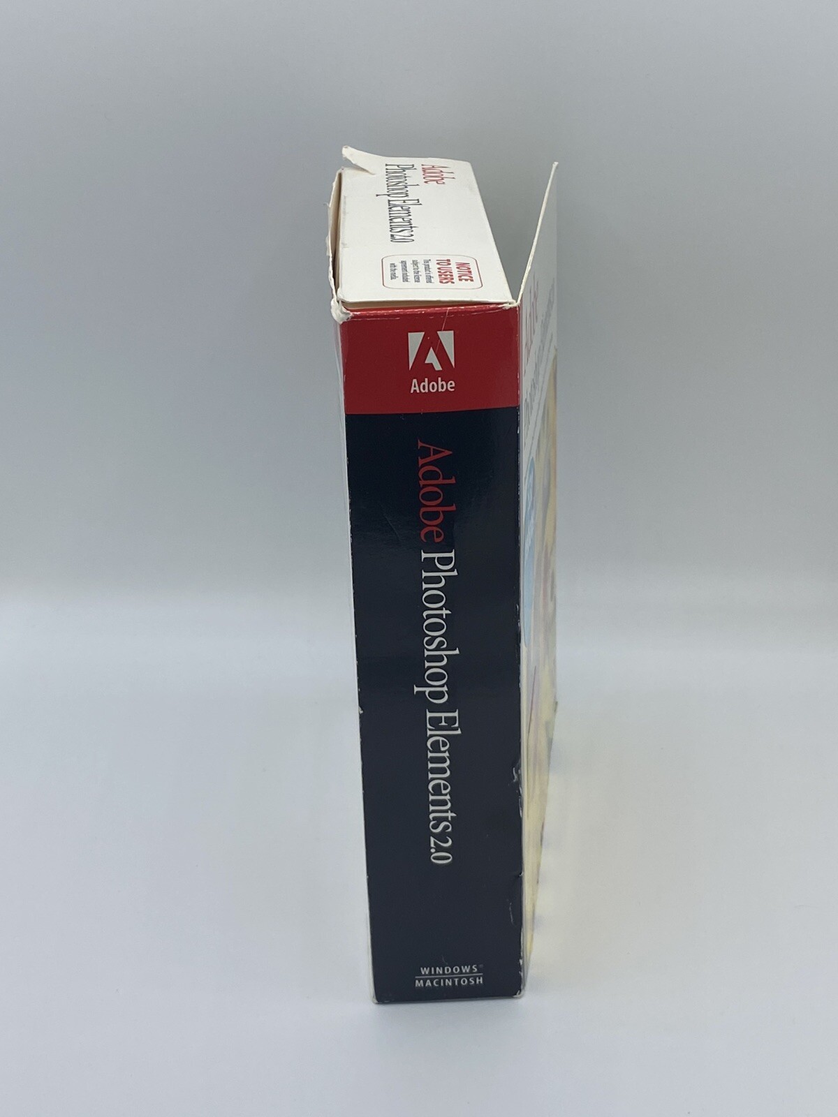 Adobe Photoshop Elements 2.0 CD + User Manual Windows / Macintosh Versions