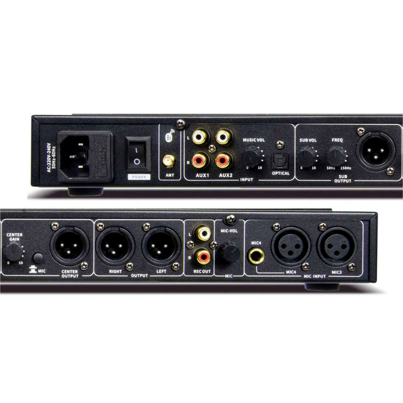 Professional Karaoke Processor Audio Processor Pre-Effects KTV Digital Audio NEW