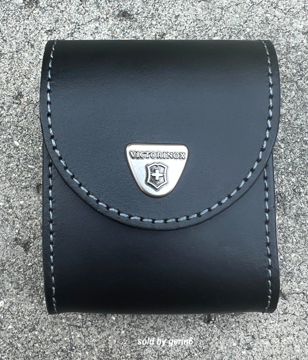 Swiss Army Leather Knife Belt Pouch For Victorinox XAVT or XXL, 4.0521.XAVT, New