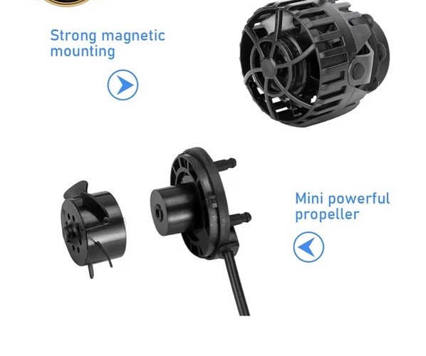 hygger Quiet Magnetic Aquarium Wave Maker Powerhead with Digital Led Display