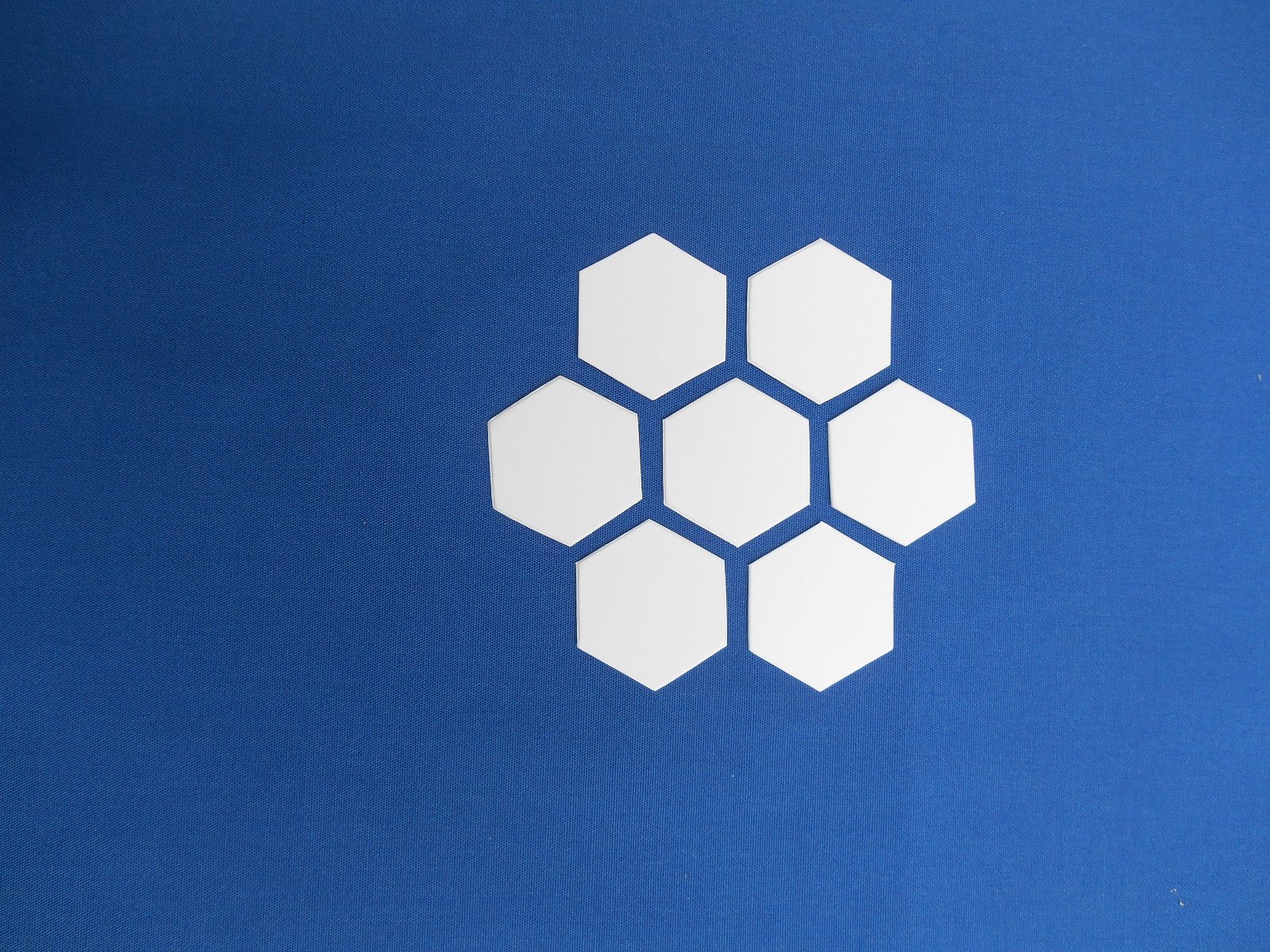 ALL QUILTY -3/8" Hexagons 1200 Shapes for English Paper Piecing Templates Quilt