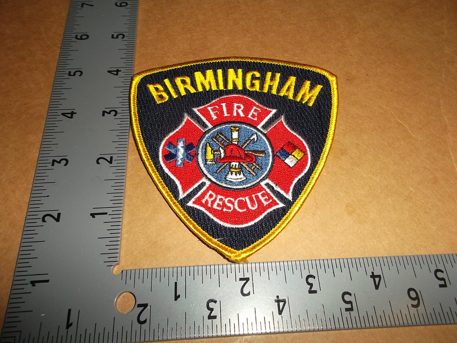 Birmingham Fire & Rescue EMS Patch~Michigan~MI~Brand New~Emergency Medical~