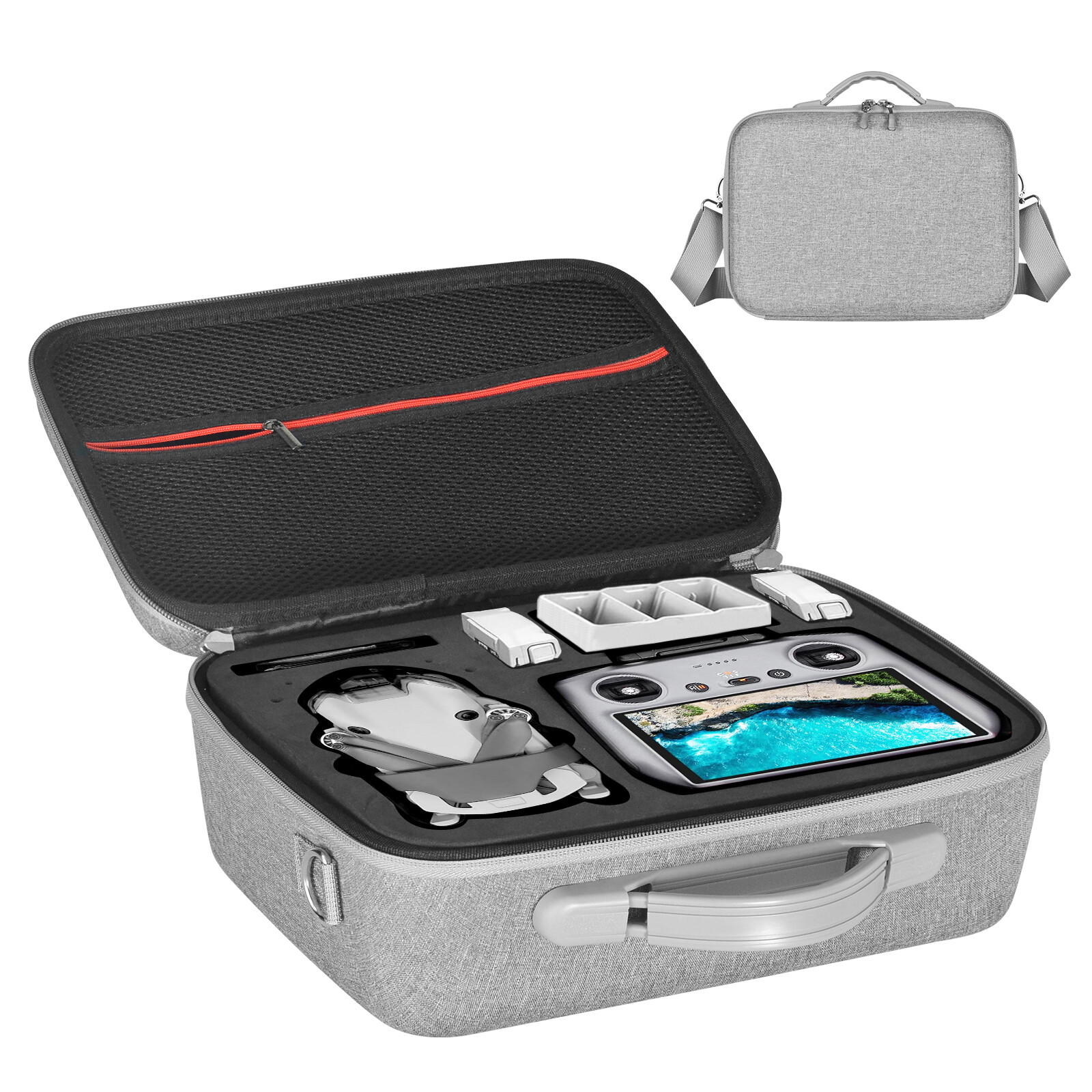 DJI Mini 4 Pro Case Portable Storage Hard Case Bag Drone Case Carrying Case