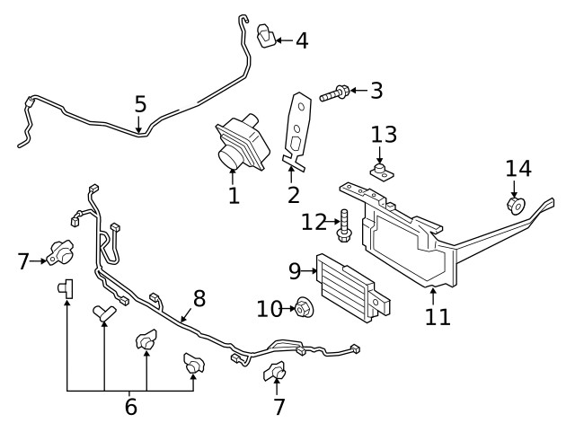 Genuine Ford Sensor Assembly Speed GD9Z-9E731-AA