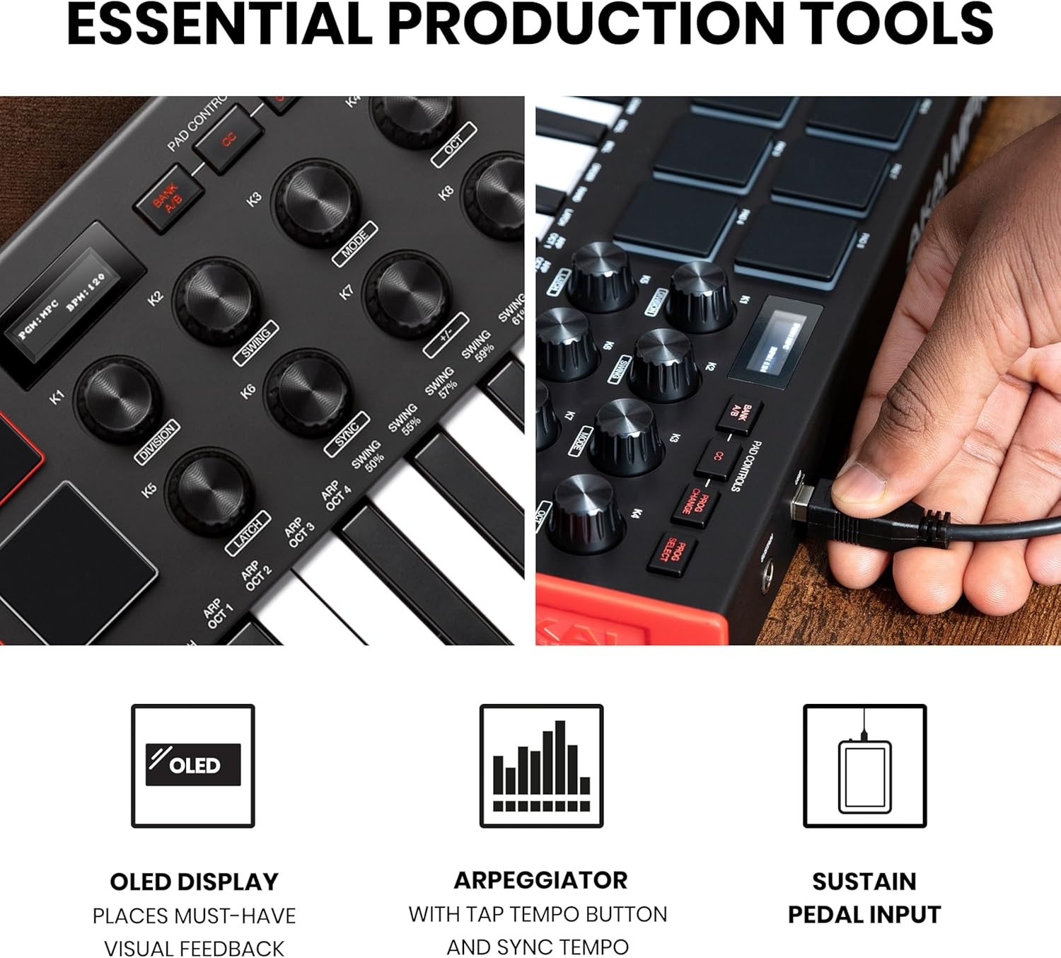 MPK Mini MK3 25 Key USB MIDI Keyboard Controller