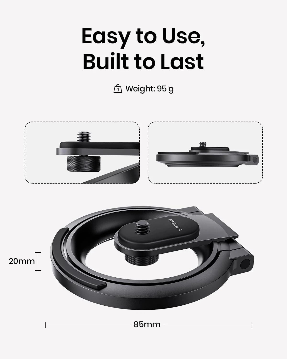 Compact Desktop Stand for Capsule Projectors