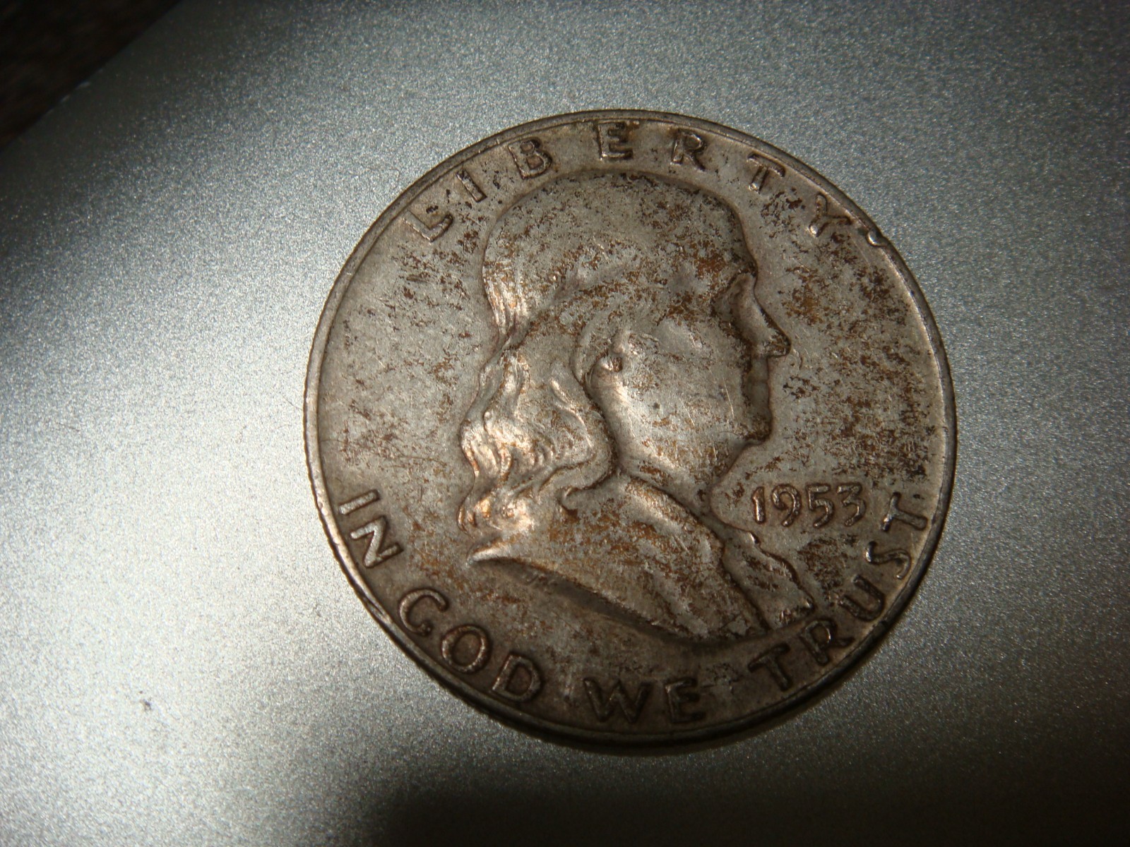 (1) Random 1953 D Franklin Half Dollar - album fillers