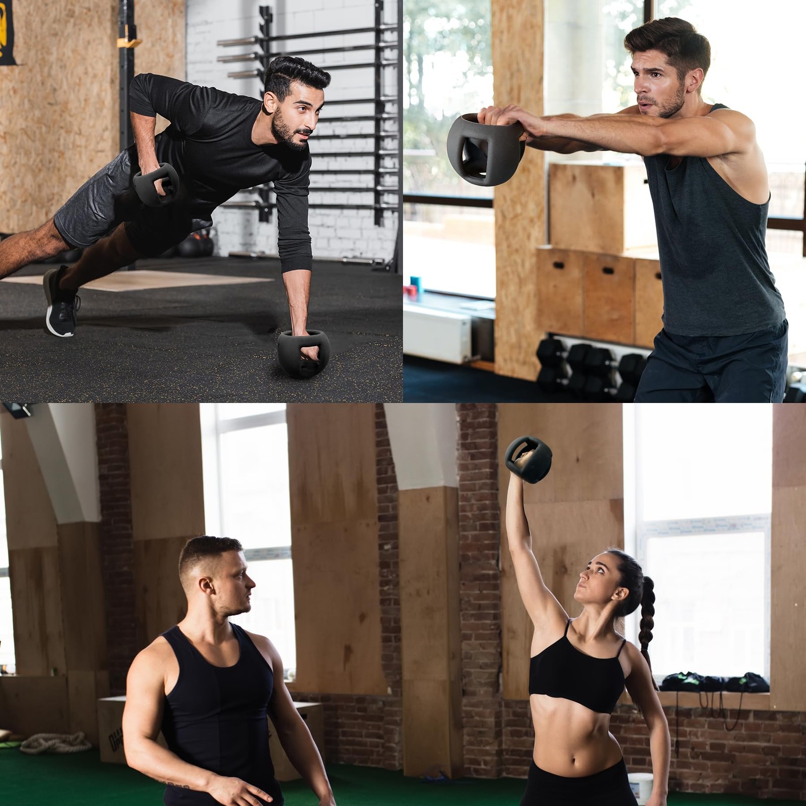 Spherebell Dumbbells + Kettlebell, Achieve Peak Exercise Performance while Mi...