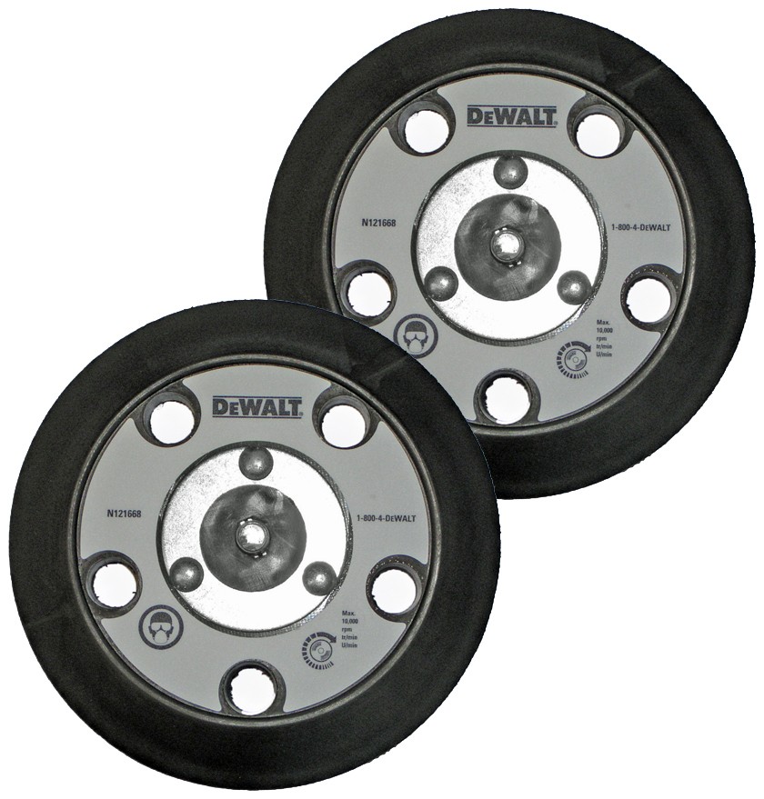 DeWalt DWE6401DS Shroud - (2 Pack) 13904 5" Backing Pad 5 Holes - N121668-2PK