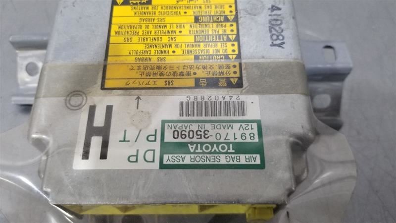 99 1999 TOYOTA 4 RUNNER SRS RESTRAINT CONTROL MODULE 8917035090