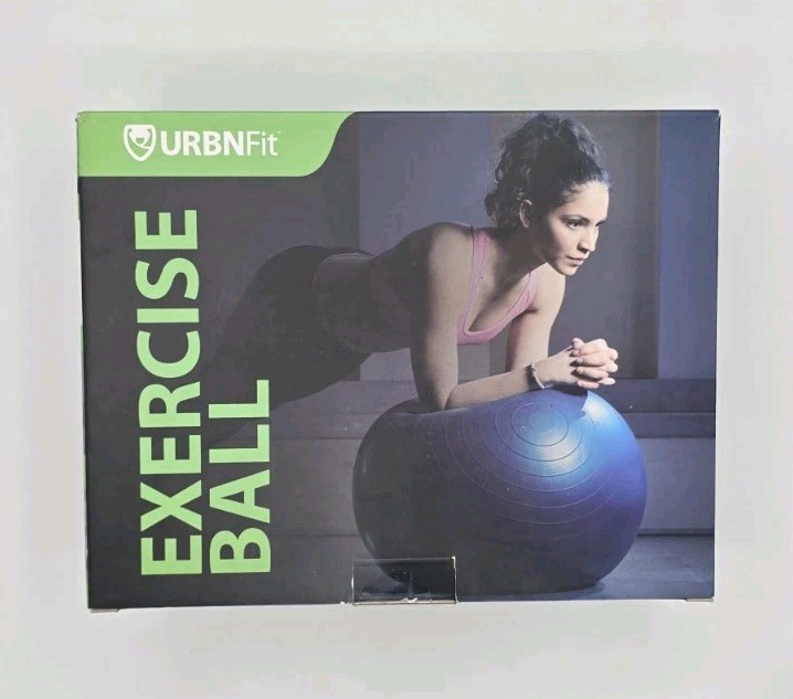 Anti Burst Exercise Ball for Yoga Pilates Office Chair 22'' Inch. Turquoise