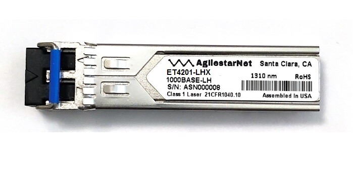 Edgecore ET4201-LHX compatible AgilestarNet 1Gbps SFP-LHX 1310nm 40km over LC SM