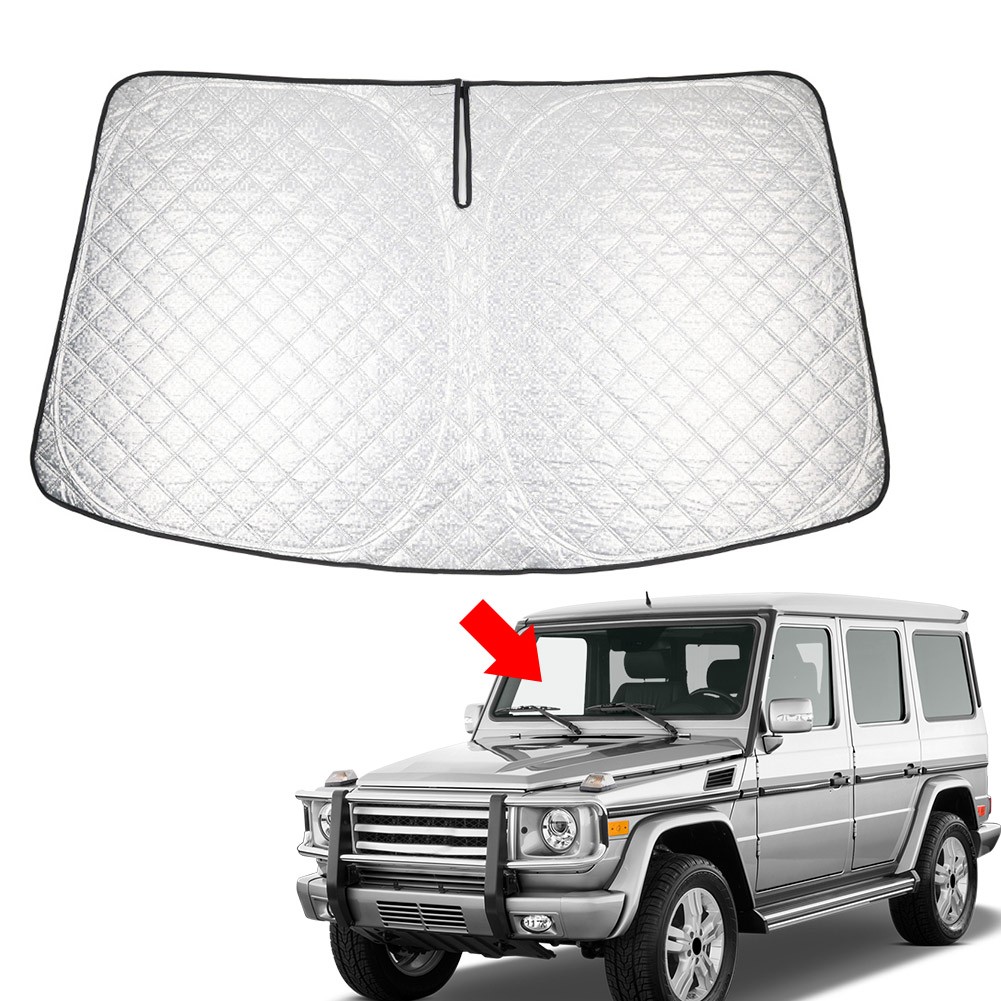Car Foldable Windshield Sun Shade For Mercedes G W463 G550 G55 G63 G65 1990-2018