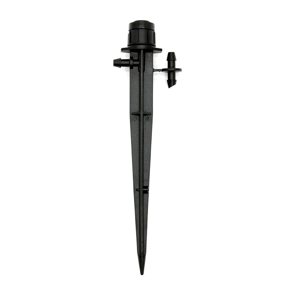 6822036 Adjustable Fan Spray Drip Irrigation Emitters on Stakes, 50 Pack