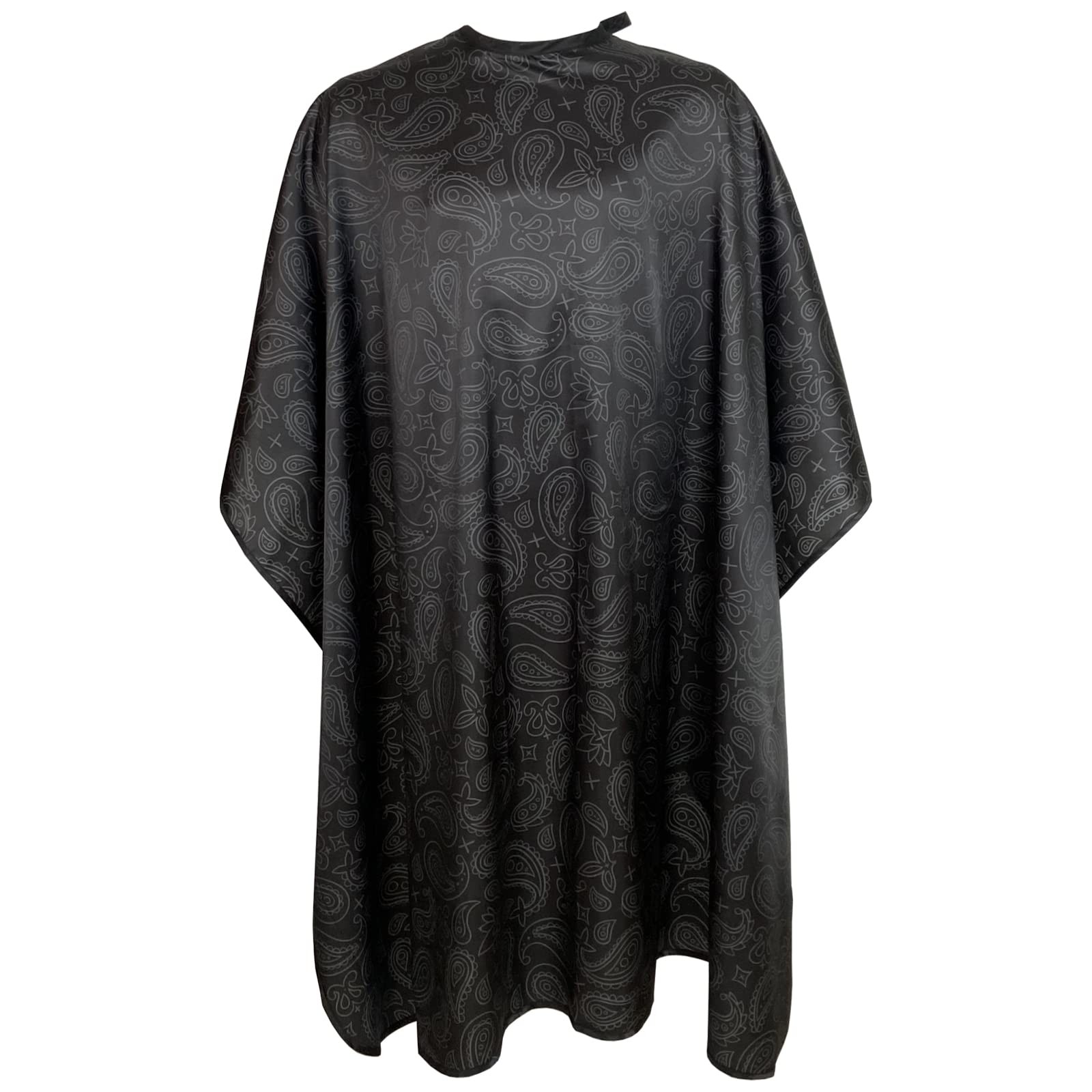 Pelocapa Barber Cape for Men, Haircut with Snaps, 63"*56", Black Pattern