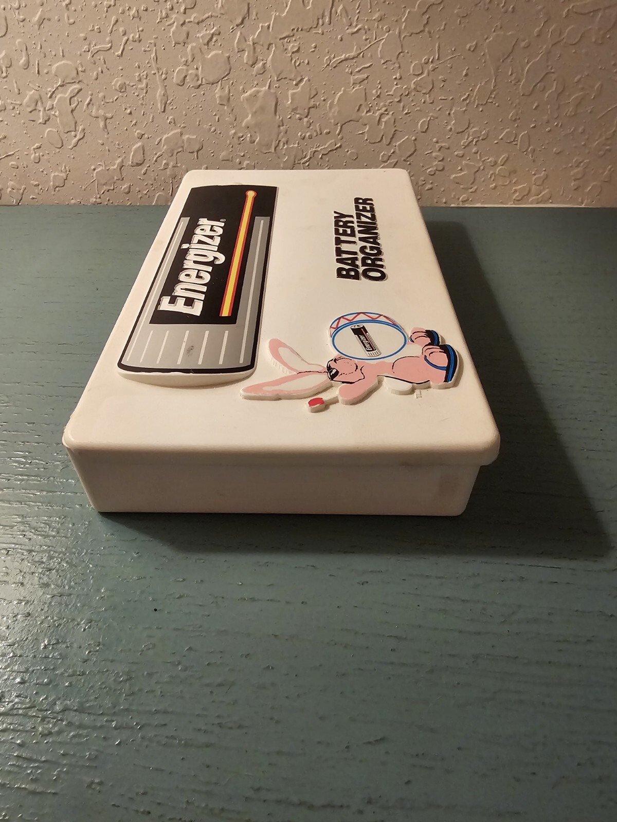 Vintage Energizer Battery Organizer Case Complete W/(2) Battery Testers-Very...
