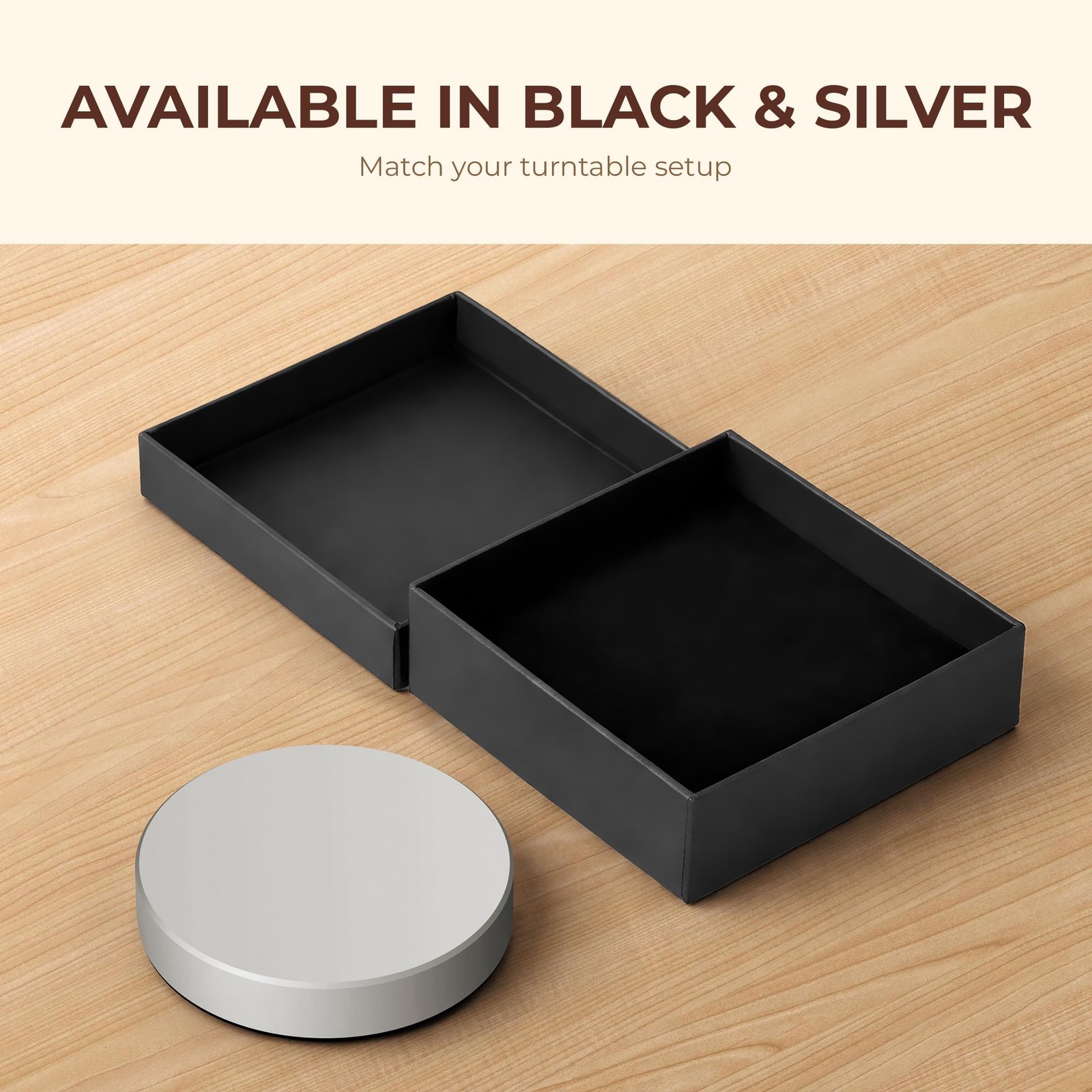 Qlearsoul Record Weight Stabilizer Silver 200g